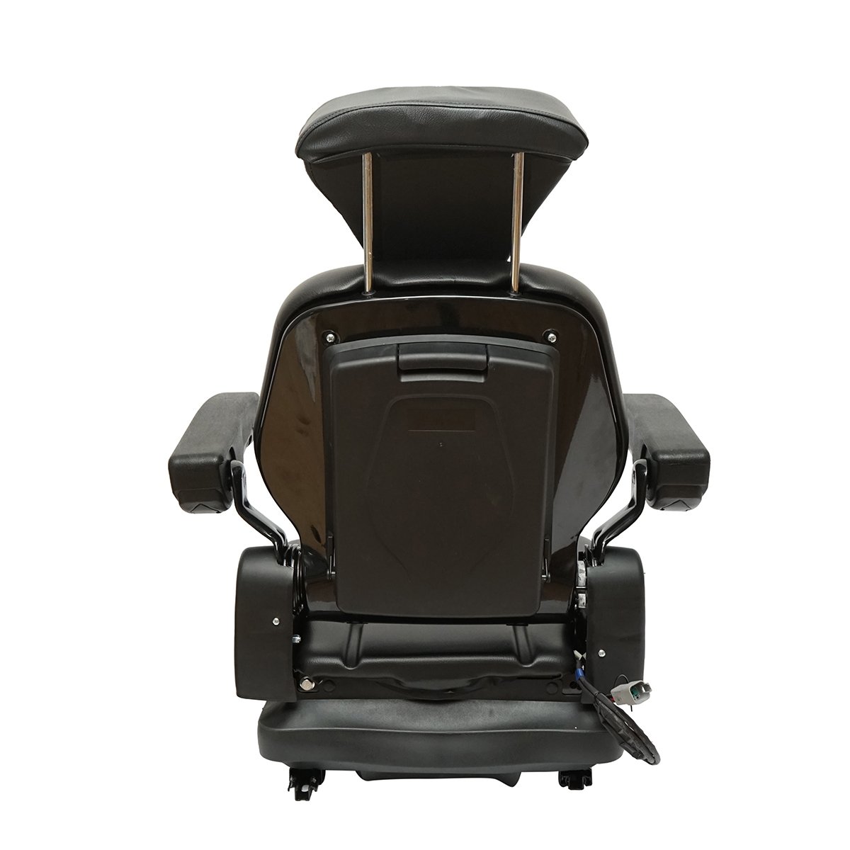 Scaun universal reglabil pentru tractor cu centura de siguranta si cotiere 610x390mm
